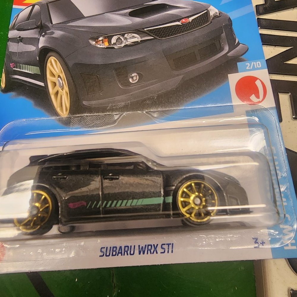 Subaru wrx sti new hatch hotwheels